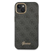 Guess GUHCP14MHG4SHK hard silikonové pouzdro iPhone 14 PLUS 6.7" black 4G Vintage Gold Logo