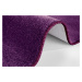 Hanse Home Collection koberce Kusový koberec Nasty 101150 Purple 200x200 cm čtverec - 200x200 cm