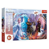 Trefl Puzzle Ledové království 2: Mrazivá magie 100 dílků
