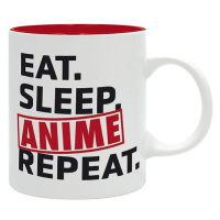 Hrnek Anime - Eat, sleep, anime, repeat