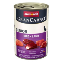 Animonda GRANCARNO Senior konzerva hovězí+jehněčí 400g