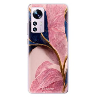 iSaprio Pink Blue Leaves pro Xiaomi 12 / 12X