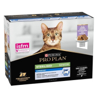 Pro Plan Cat Sterilised Senior terina s krůtou 10 x 75 g