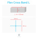 Feldherr Flex Cross Band - XL (3ks)
