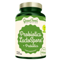 GREENFOOD NUTRITION Probiotics Lactospore® + Prebiotics 60 kapslí