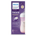 Philips AVENT Láhev Natural Response 260 ml, 1m+, růžová