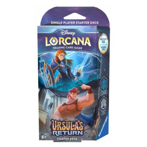 Disney Lorcana TCG: Ursulas' Return - Starter Deck - Sapphire a Steel RAVENSBURGER