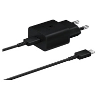 Nabíječka Samsung EP-T1510XB 15W Fast Charge + USB-C / USB-C black cable (EP-T1510XBEGEU)
