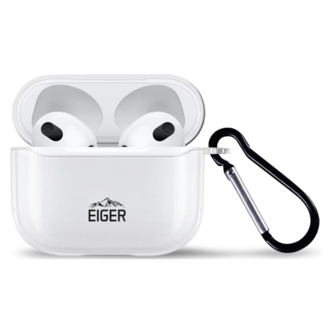 Pouzdro Eiger Glacier AirPods Protective case for Apple AirPods 3 Clear Eiger Glass