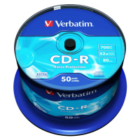 VERBATIM CD-R(50 ks)Spindle/Extra Protection/DL/52x/700MB