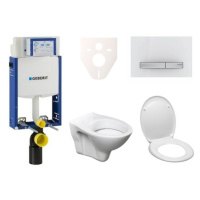 Cenově zvýhodněný závěsný WC set Geberit k zazdění + WC S-Line S-line Pro 110.302.00.5ND8