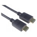 PremiumCord HDMI 2.0 High Speed + Ethernet kabel, zlacené konektory, 0, 5m