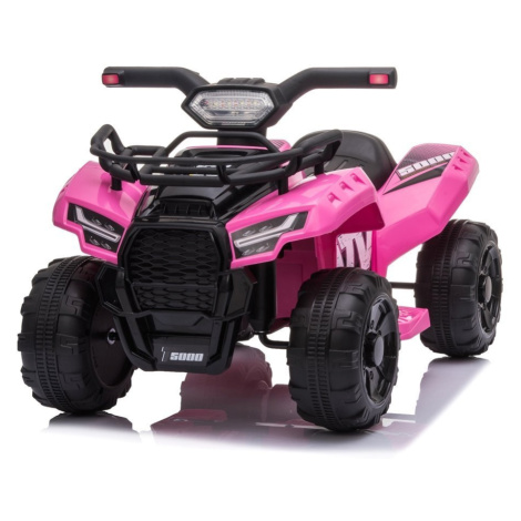 Mamido Dětská elektrická čtyřkolka ATV růžová