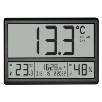 TFA 60.4523.01 - Nástěnné hodiny s vnitřní teplotou/vlhkostí a vnější teplotou