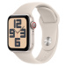 Apple Watch SE 2023, Cellular, 40mm, Starlight, Starlight Sport Band - S/M - MRFX3QC/A
