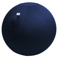 VLUV Sedací míč LEIV, potah z tkaniny se vzhledem plátna, 700 - 750 mm, modrá royal