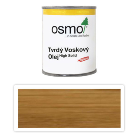 OSMO Tvrdý voskový olej barevný pro interiéry 0.125 l Med 3071