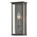 HUDSON VALLEY venkovní nástěnné svítidlo CHAUNCEY kov/sklo bronz/čirá E14 1x40W B6991-CE