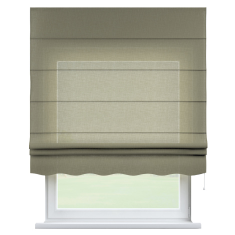 Dekoria Římská roleta Firenze, zelená, Sensuale Premium, 144-43