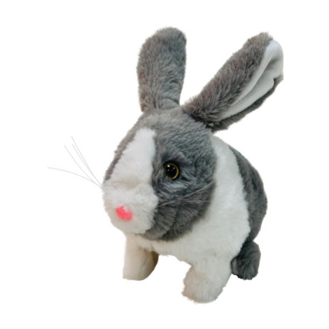 PLYŠÁKOV - Interaktivní králík Ouško šedivý bez mrkvičky Sparkys