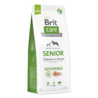 Krmivo Brit Care Dog Sustainable senior Chicken & Insoct 12kg