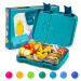 Klarstein Junior Lunchbox, 6 přihrádek, 21,3 x 15 x 4,5 cm (Š x V x H), bez BPA