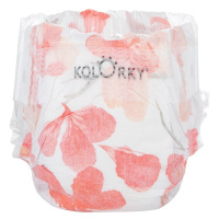 KOLORKY DAY jednorázové eko plenky M 5-8kg 21ks Květy