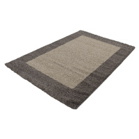 Kusový koberec Life Shaggy 1503 taupe 120x170 cm