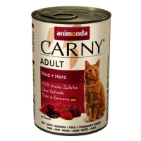 Animonda Cat Carny Adult, hovězí a srdce 400 g (83720)