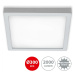 BRILONER LED stropní svítidlo, 30 cm, 21 W, matný chrom BRI 7142-414