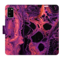 iSaprio flip pouzdro Abstract Dark 02 pro Samsung Galaxy A41