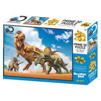 3D PUZZLE-T-rex versus Triceratops 500