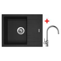 Sinks LINEA 600 Granblack + Vitalia LINEA 600 Granblack + Vitalia