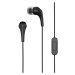 Drátová sluchátka Motorola Earbuds 2 / 1,2 m / černá / POŠKOZENÝ OBAL