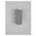 NOVA LUCE venkovní nástěnné svítidlo LIDO šedý beton skleněný difuzor GU10 2x7W IP65 100-240V be