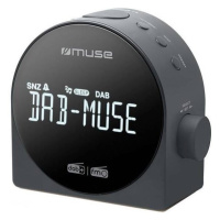 Radiobudík MUSE M-185 CDB / tuner DAB+/FM / černá / šedá / POŠKOZENÝ OBAL