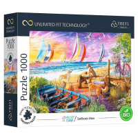 TREFL - Prime puzzle 1000 UFT - Doba dovolené: Plachetnice