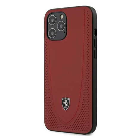 Kryt Ferrari FEOGOHCP12LRE iPhone 12 Pro Max 6,7" red hardcase Off Track Perforated (FEOGOHCP12L G3FERRARI