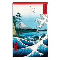 Plakát, Obraz - Hiroshige - The Sea At Satta, (61 x 91.5 cm)