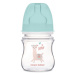 Canpol Babies Antikolikoliková kojenecká lahvička se širokým hrdlem, Exotic Animals, 120 ml - ze
