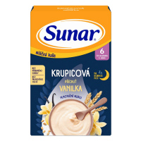 SUNAR Mléčná krupicová kaše na dobrou noc vanilková 210 g