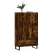 vidaXL Skříň highboard kouřový dub 69,5 x 31 x 115 cm kompozitní dřevo