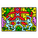 Clementoni - Puzzle 1000 Novo Art Series: Keith Haring 3