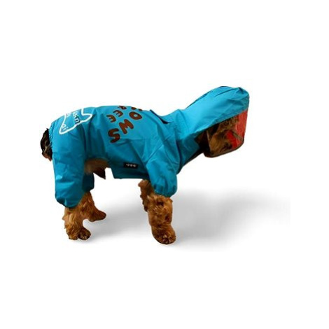 Surtep Pláštěnka pro psa s kapucí modrá XL