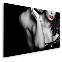 MyBestHome BOX Plátno Red Lips Varianta: 40x30