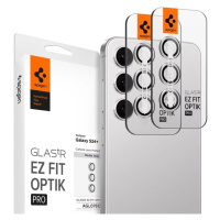Ochranné sklo Spigen Glass tR EZ Fit Optik Pro 2 Pack, marble gray - Samsung Galaxy S24+ (AGL076