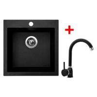 Sinks Viva 455 Granblack + Polo GR