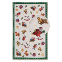 Zelený koberec s vánočním motivem 50x80 cm Green Christmas – Villeroy&Boch