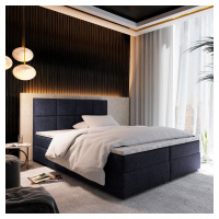 MSL Kontinentální čalouněná postel LENKA (160 x 200 cm) Barva látky: SAWANA 80