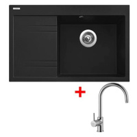 Sinks Rim 780 P Metalblack + Vitalia